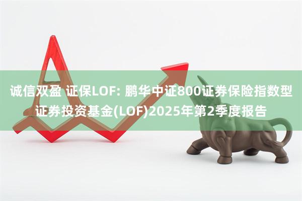 诚信双盈 证保LOF: 鹏华中证800证券保险指数型证券投资基金(LOF)2025年第2季度报告